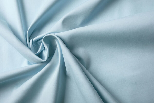 Stretch Poplin Baby Blauw Stretch Poplin Baby Blauw