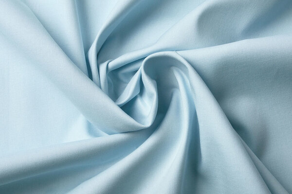 Stretch Poplin Baby Blauw Stretch Poplin Baby Blauw