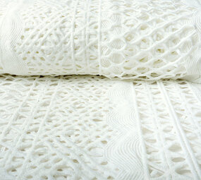 Dentelle Grossier Blanc Cassé