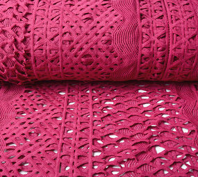 Dentelle Grossier Fuchsia