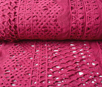 Lace Coarse Fuchsia