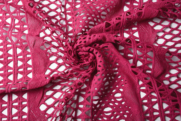 Dentelle Grossier Fuchsia Dentelle Grossier Fuchsia