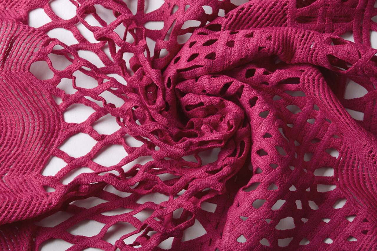 Dentelle Grossier Fuchsia Dentelle Grossier Fuchsia