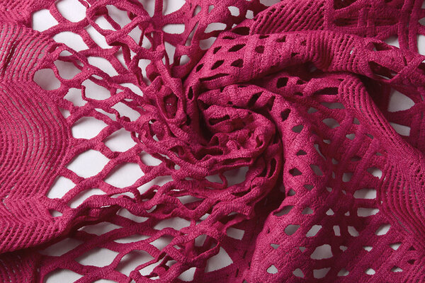 Encaje Grueso Fucsia Encaje Grueso Fucsia