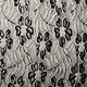 Lace Flowers Suze Black Silver