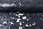 Mesh Ricamato Paillettes Kiki Blu Navy Mesh Ricamato Paillettes Kiki Blu Navy