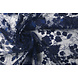 Mesh Ricamato Paillettes Maria Blu Reale