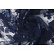 Mesh Ricamato Paillettes Maria Blu Reale