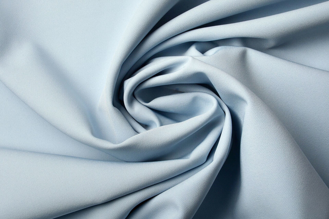 Crepe Stretch Baby Blue Crepe Stretch Baby Blue