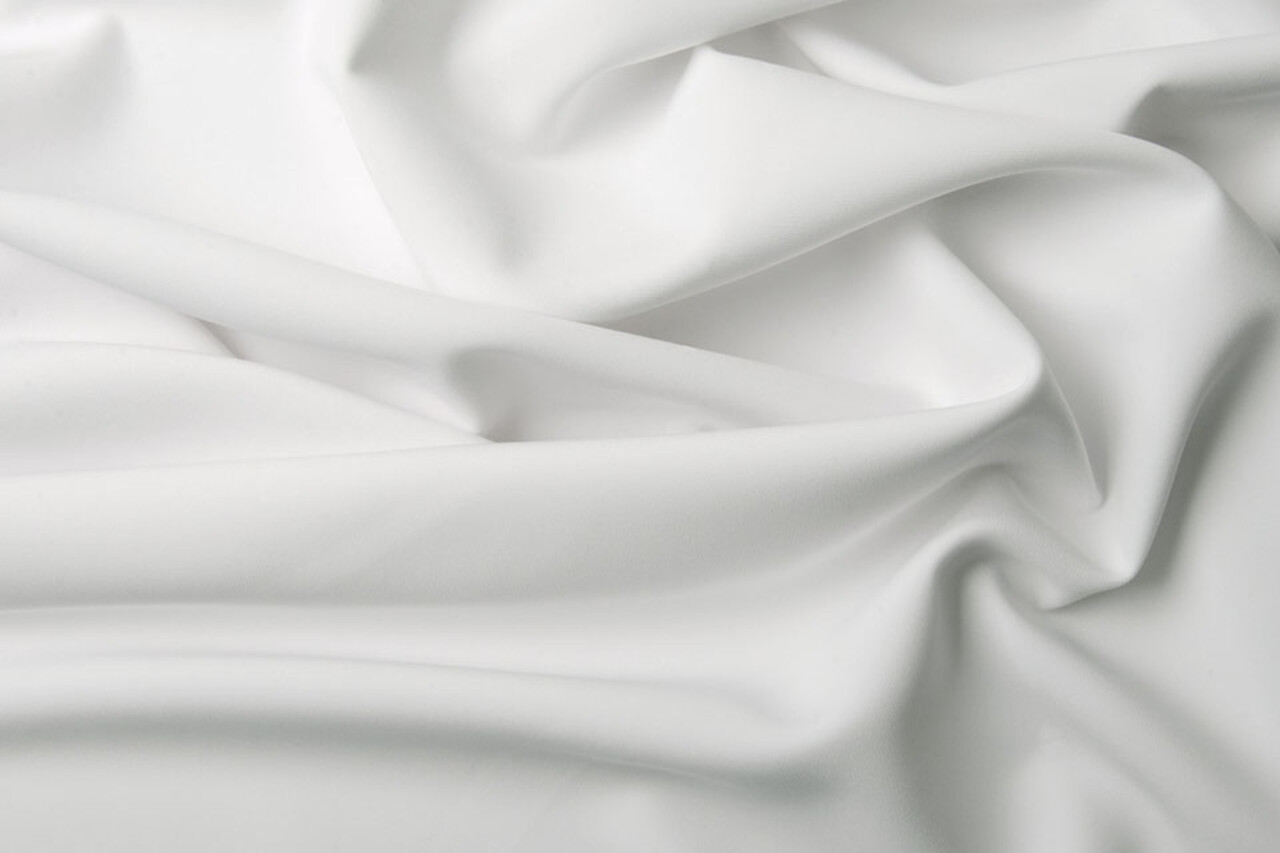 Crepe Stretch Weiß
