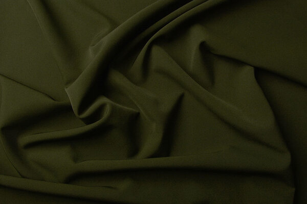 Crepe Stretch Army Groen Crepe Stretch Army Groen