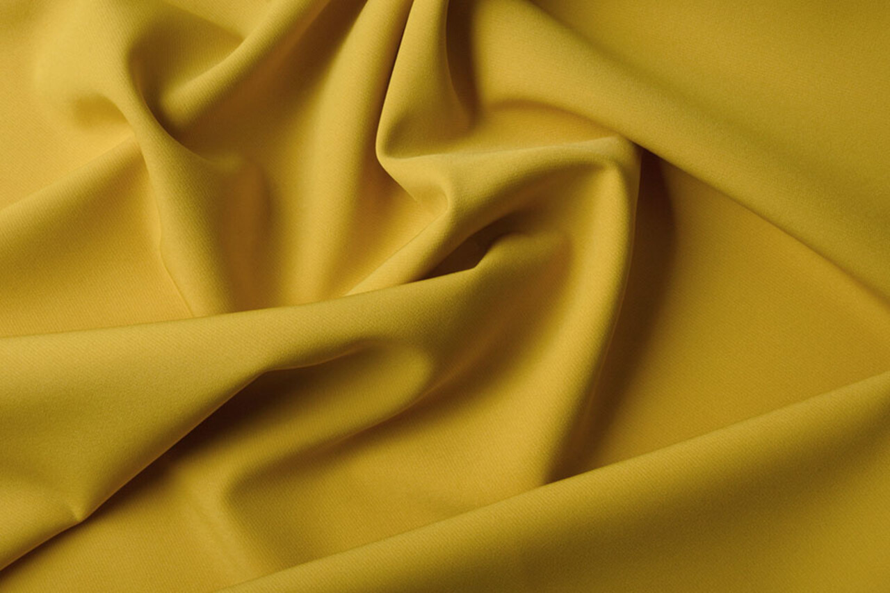 Crepe Stretch Warm Yellow