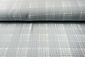 Tela de Muselina Cuadros Azul Gris