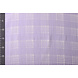 Oeko-Tex® Coton Double Gaze Tissu Carreaux Lilas Oeko-Tex® Coton Double Gaze Tissu Carreaux Lilas