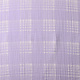 Oeko-Tex®  Double Gauze Fabric Check Lilac