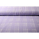 Oeko-Tex® Tessuto di Mussola Quadri Lilla Oeko-Tex® Tessuto di Mussola Quadri Lilla