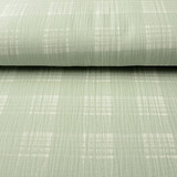 Oeko-Tex®  Tessuto di Mussola Quadri Verde Antico Chiaro