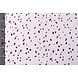 Oeko-Tex® Coton Double Gaze Tissu Dalmatiër Lilas Rose Oeko-Tex® Coton Double Gaze Tissu Dalmatiër Lilas Rose