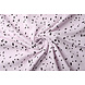 Oeko-Tex® Coton Double Gaze Tissu Dalmatiër Lilas Rose Oeko-Tex® Coton Double Gaze Tissu Dalmatiër Lilas Rose