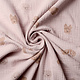 Oeko-Tex®  Double Gauze Fabric Dogs Light Old Pink