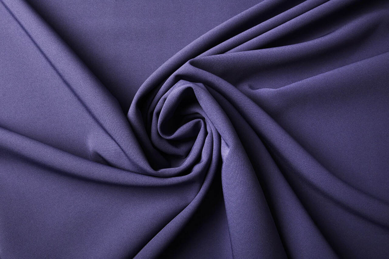 Crepe Stretch Dark Lilac