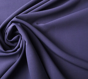 Crepe Stretch Dunkelflieder