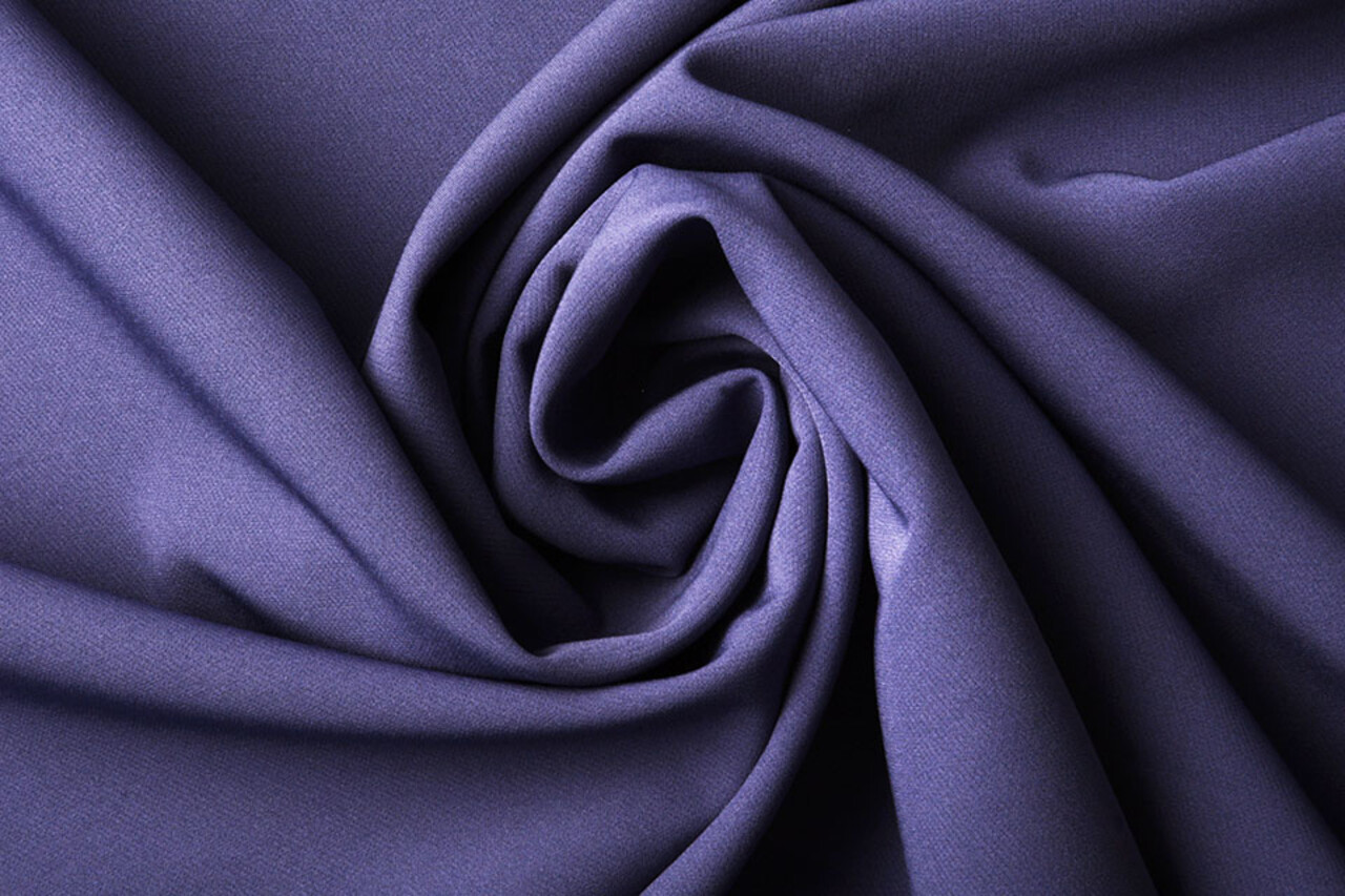 Crepe Stretch Dark Lilac