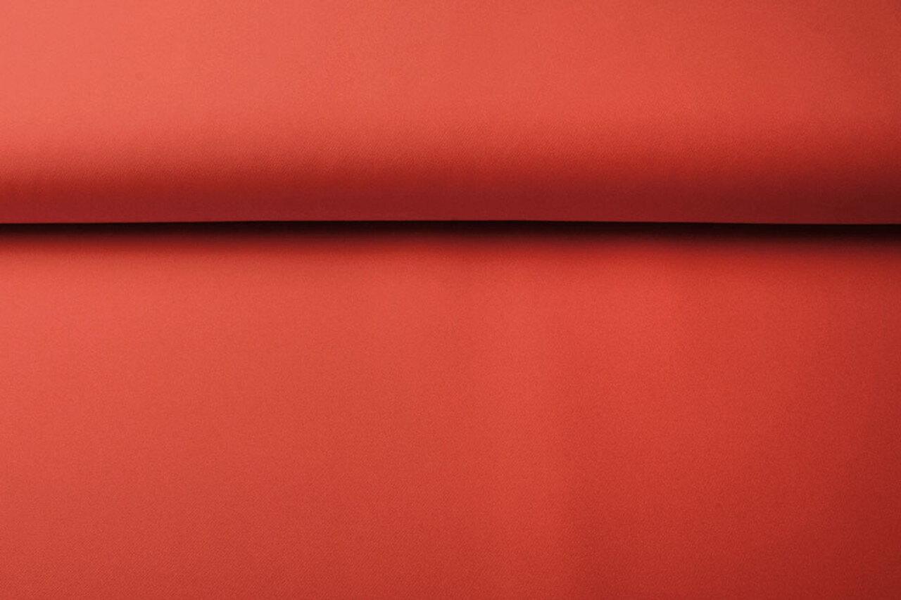 Crêpe Stretch Rosso Arancione Crêpe Stretch Rosso Arancione