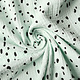 Oeko-Tex®  Double Gauze Fabric Dalmatian Light Mint Green