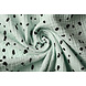 Oeko-Tex® Tessuto di Mussola Dalmatiër Menta Chiara Verde Oeko-Tex® Tessuto di Mussola Dalmatiër Menta Chiara Verde