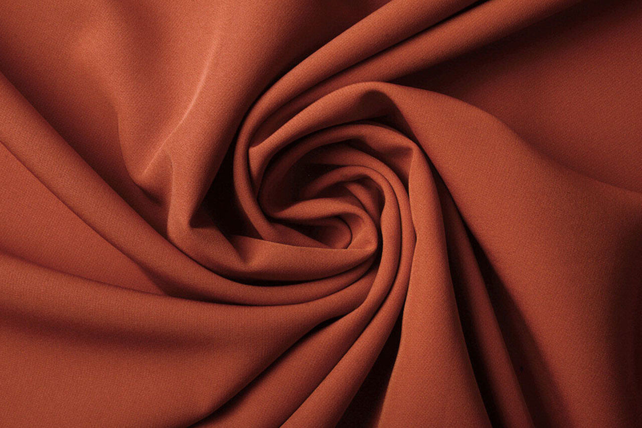 Crepe Stretch Licht Brique