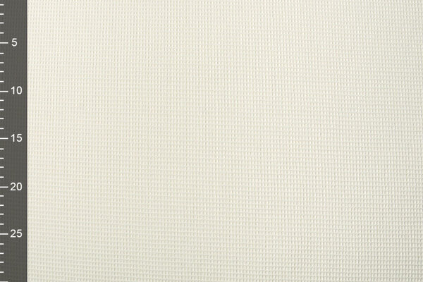 Oeko-Tex®  Mini Waffelpiqué Baumwolle Creme Oeko-Tex®  Mini Waffelpiqué Baumwolle Creme