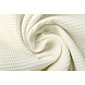 Oeko-Tex®  Mini Nido de Abeja Algodón Crema