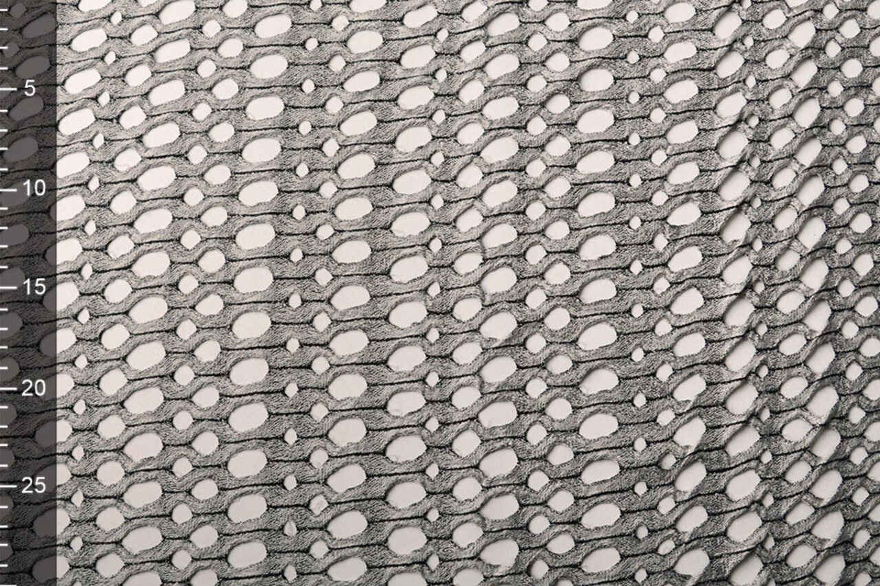 Jersey Stoff Mashimo Zwart