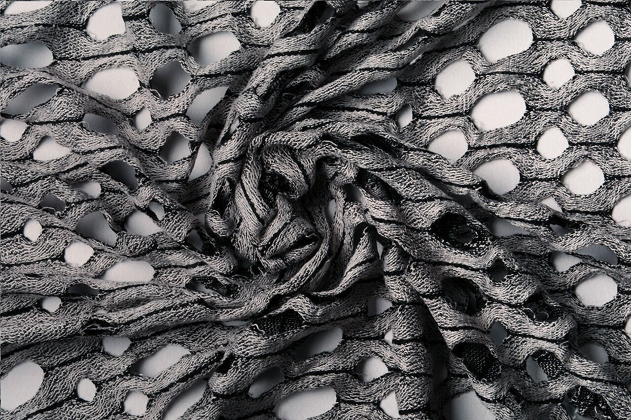 Jersey Stoff Mashimo Nero