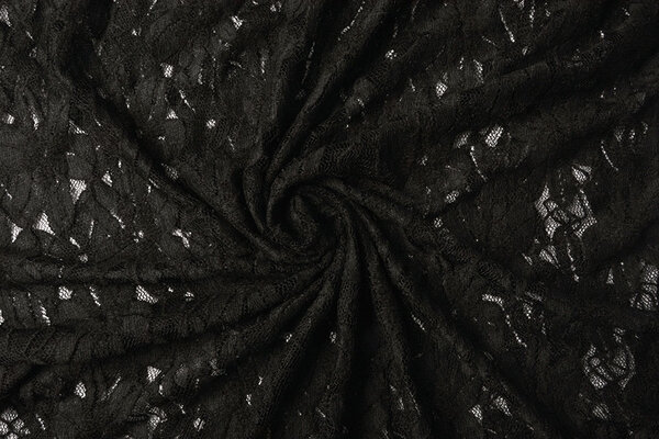 Dentelle Fleurs Fenna Noir Dentelle Fleurs Fenna Noir