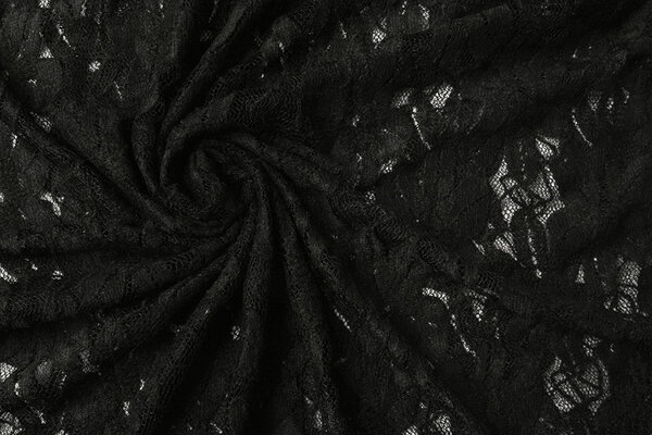 Pizzo Fiori Fenna Nero Pizzo Fiori Fenna Nero