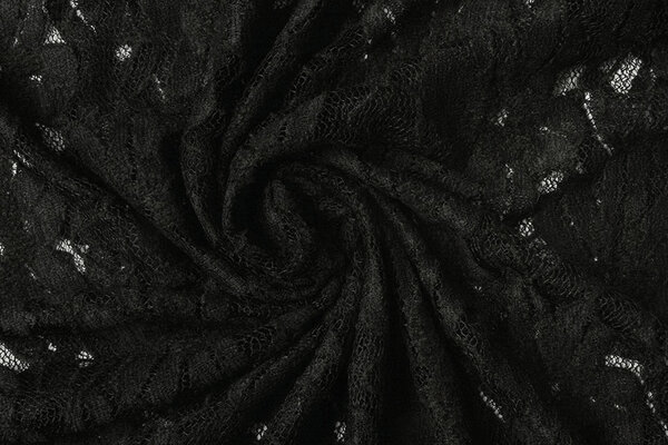 Pizzo Fiori Fenna Nero Pizzo Fiori Fenna Nero