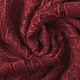 Lace Flowers Fenna Wine Red