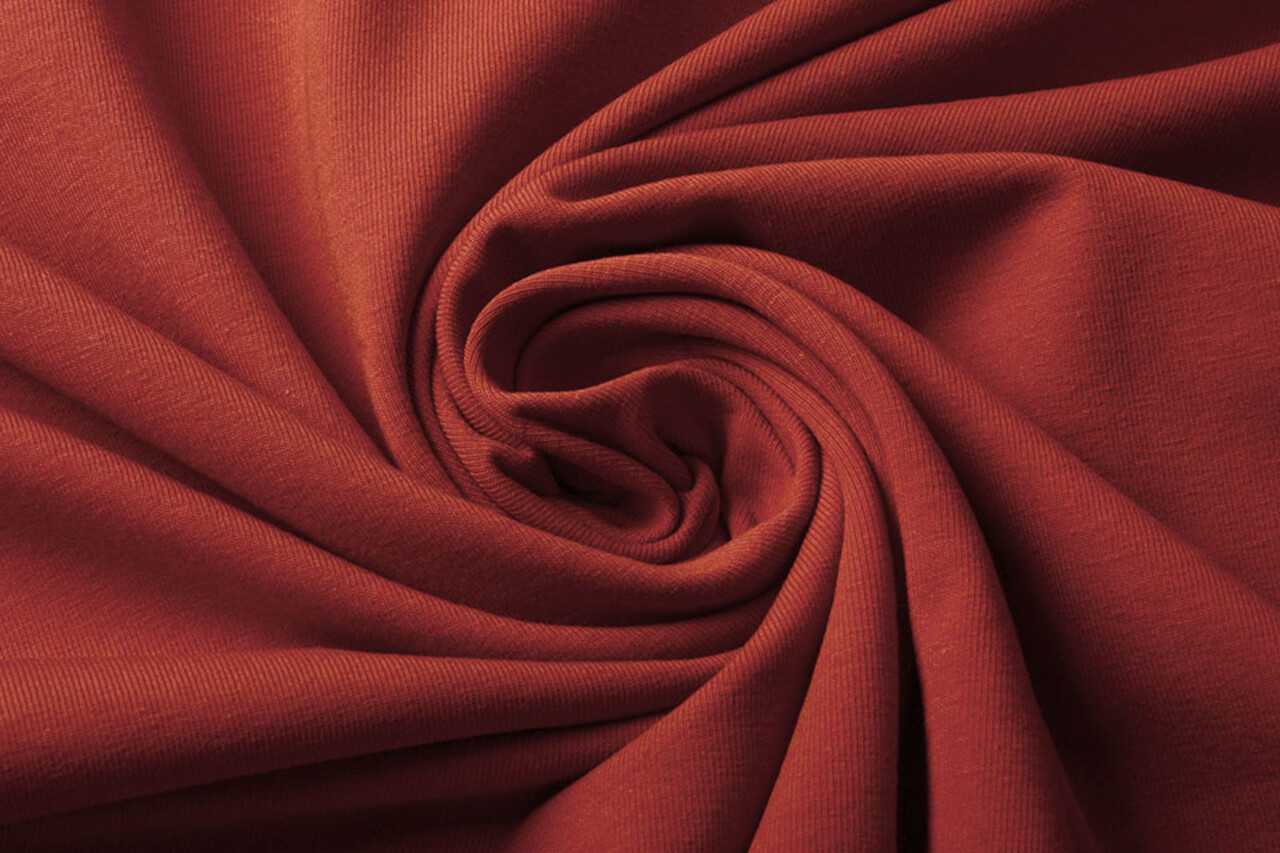 Oeko-Tex® Jersey de Algodón Rojo Vino Oeko-Tex® Jersey de Algodón Rojo Vino