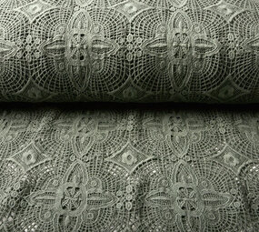 Cotton Lace Veerle Khaki Green Cotton Lace Veerle Khaki Green