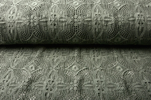 Cotton Lace Veerle Khaki Green Cotton Lace Veerle Khaki Green