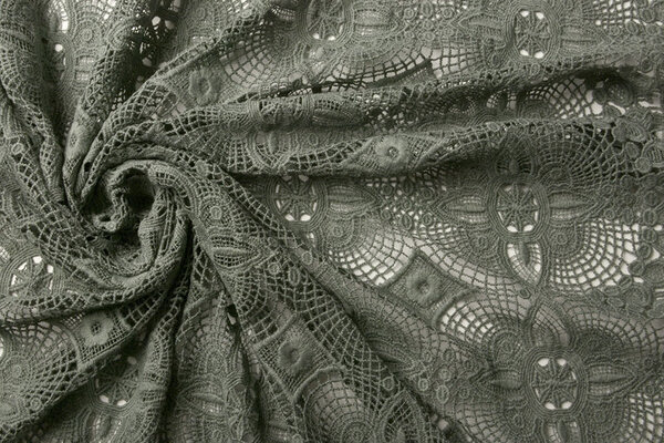 Katoen Kant Veerle Kaki Groen Katoen Kant Veerle Kaki Groen