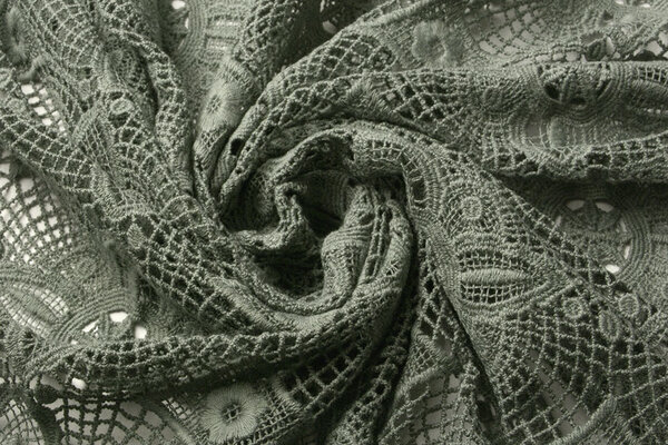 Cotton Lace Veerle Khaki Green Cotton Lace Veerle Khaki Green