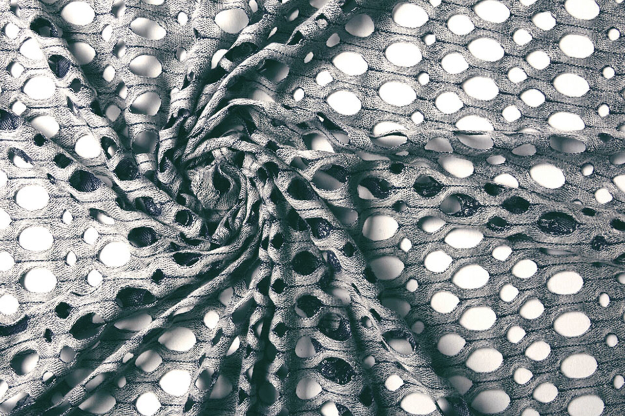 Jersey Stoff Mashimo Marine Blauw Jersey Stoff Mashimo Marine Blauw