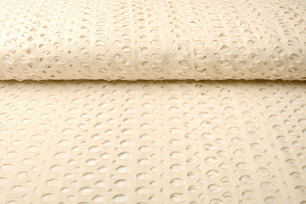 Jersey Stoff Mashimo Creme
