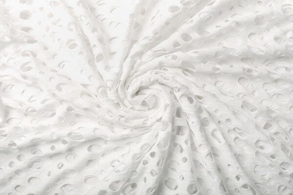 Jersey Fabric Mashimo White