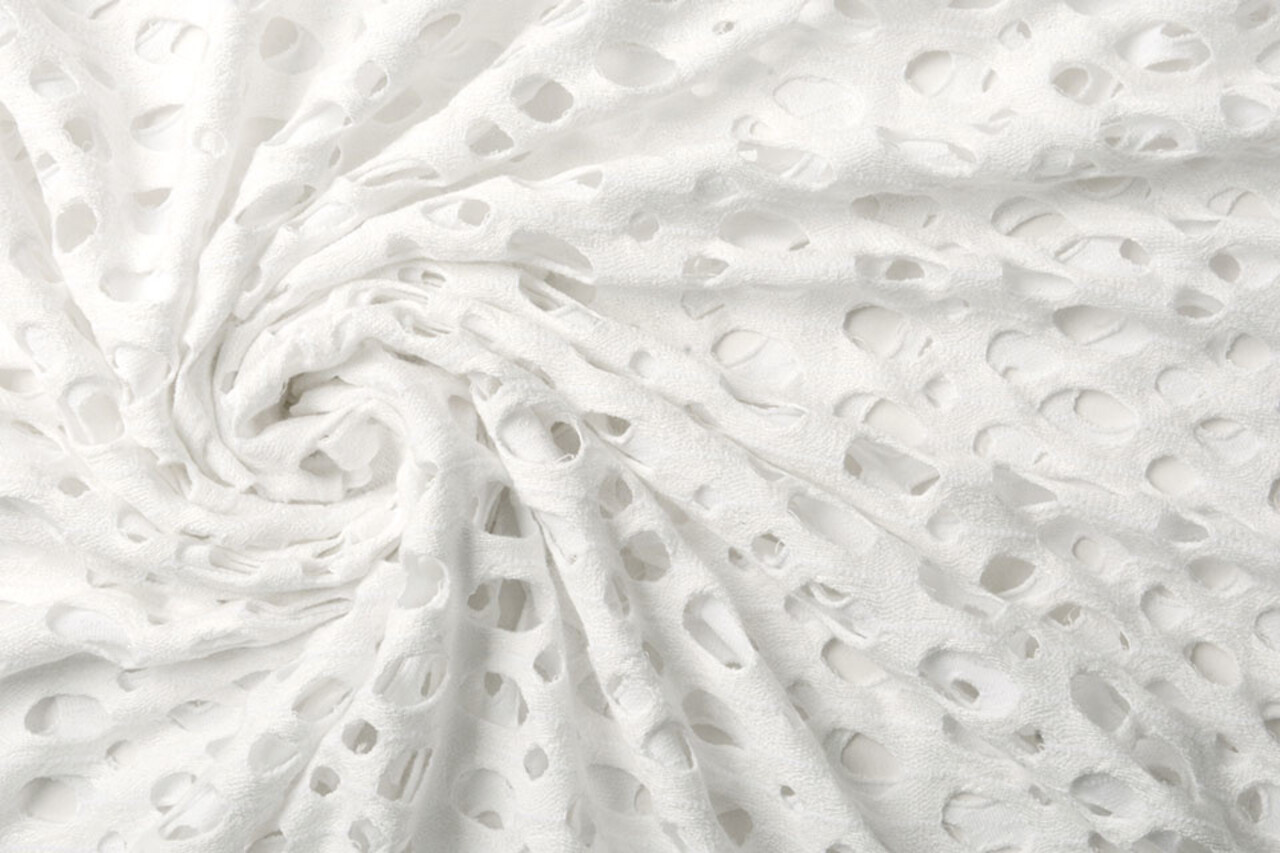 Jersey Fabric Mashimo White