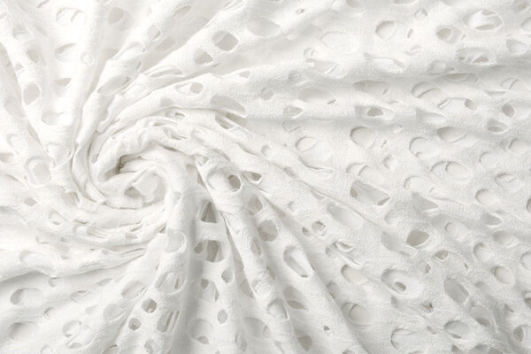 Jersey Fabric Mashimo White