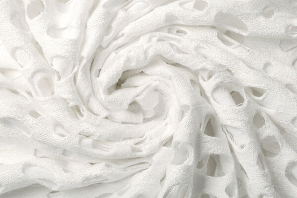 Jersey Fabric Mashimo White